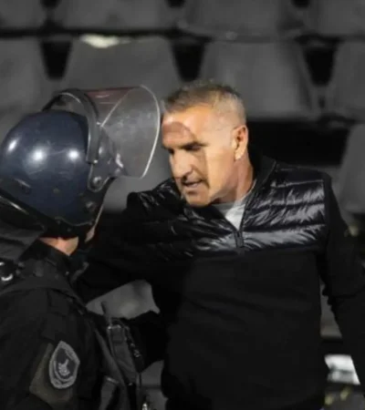 Raúl Alfredo Cascini terminó enojado.