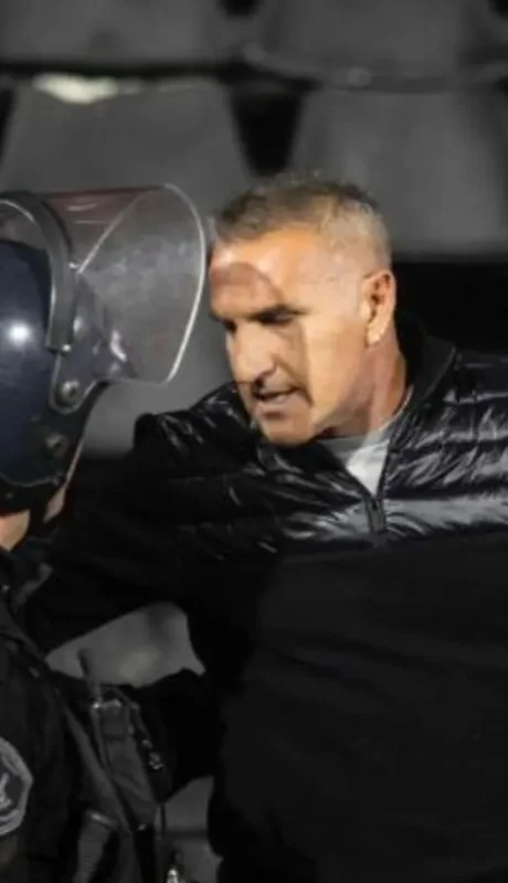 Raúl Alfredo Cascini terminó enojado.