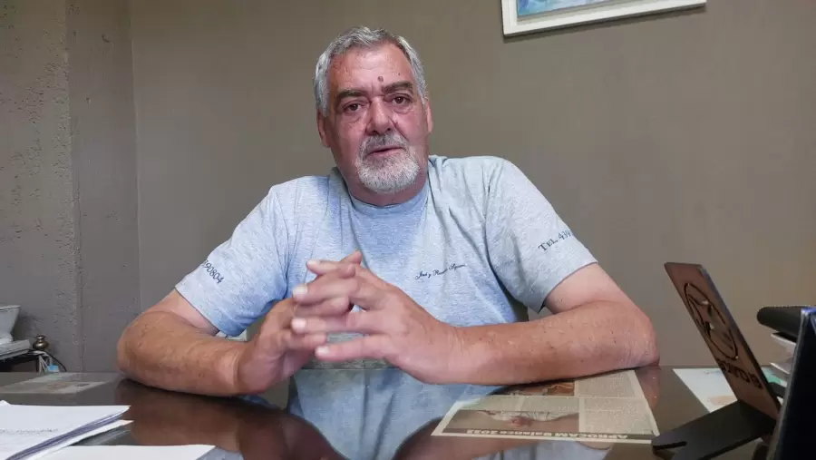 Presidente del directorio de la Asociación de Propietarios de Camiones de Mendoza  (APROCAM), Ricardo Squartini