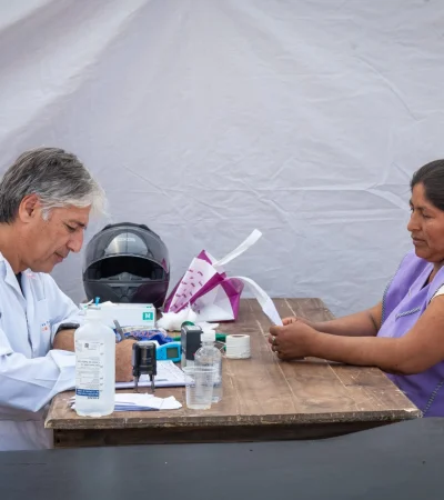 Operativo en El Algarrobal