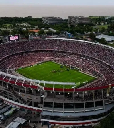 El estadio de River podría ser modificado como sede de la final.
