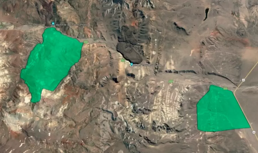 Áreas cedidas a las comunidades