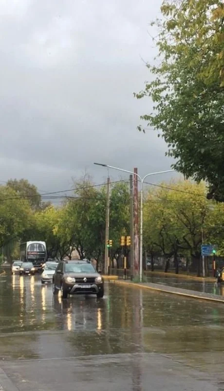 Las precipitaciones en Mendoza se observaron durante la madrugada y la mañana del martes 25 de marzo.