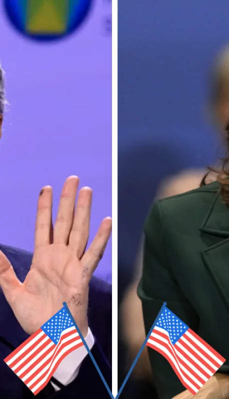 Bill Gates donó 50 millones de dólares a la campaña de Kamala Harris.