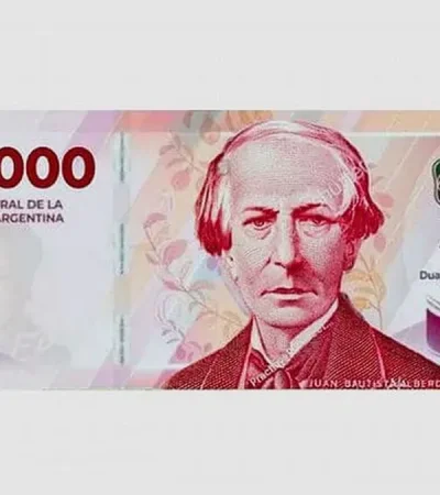 Billete de 20.000 pesos