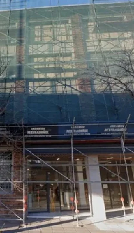 Edificio donde funcionaba el Ministerio de Mujeres, Géneros y Diversidad