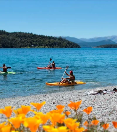 Bariloche también es uno de los destinos más elegidos por los turistas en verano/