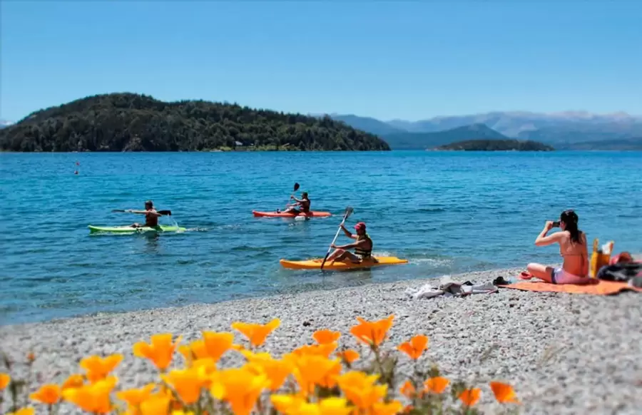 Bariloche también es uno de los destinos más elegidos por los turistas en verano/
