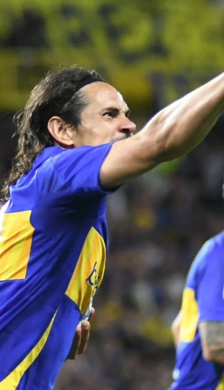 Edinson Cavani, baja en Boca.