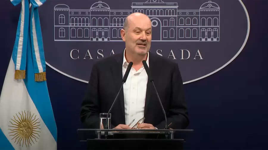 Federico Sturzenegger, ministro de Desregulación y Transformación del Estado.