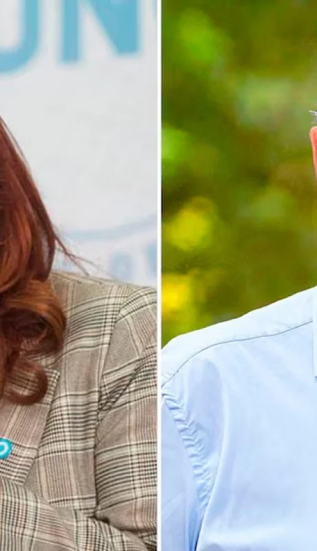 Cristina Fernández y Ricardo Quintela.