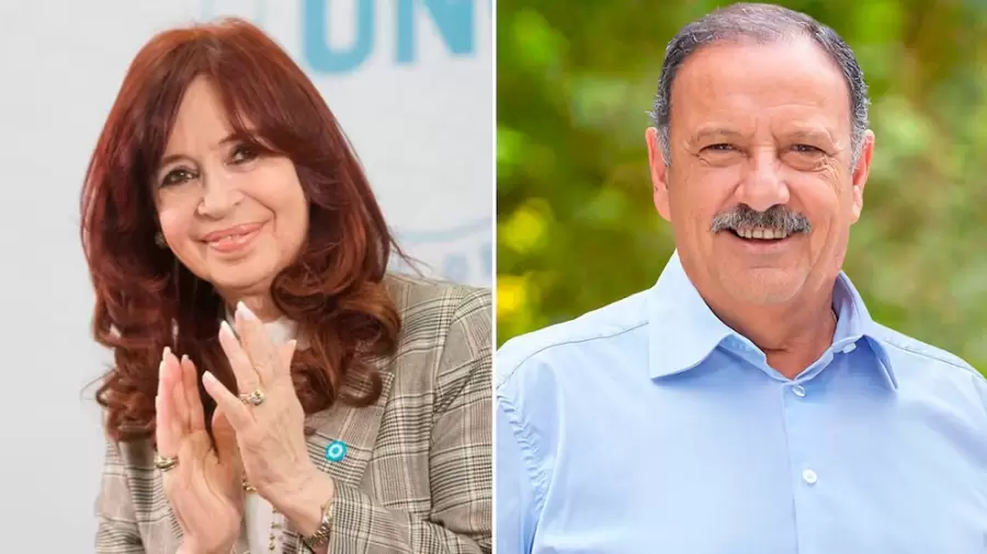 Cristina Fernández y Ricardo Quintela.