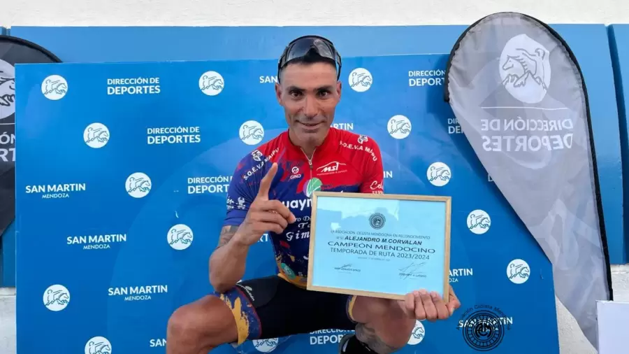 Alejandro Corvalán, actual campeón