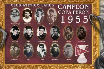La AFA oficializó un título que Lanús obtuvo en 1955