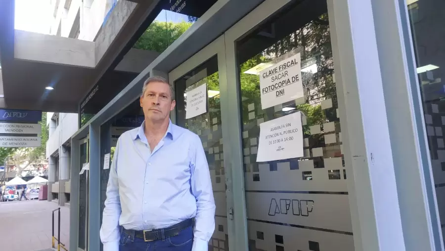 Secretario general del gremio que nuclea a empleados del organismo de recaudación, Oscar Cardinali