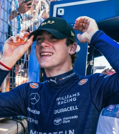 Franco Colapinto tendrá una gran hincha en Brasil.
