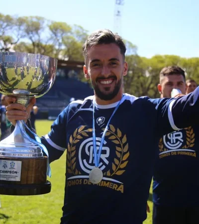 Braian Sánchez, autor de uno de los goles más importante de la historia de la Lepra.