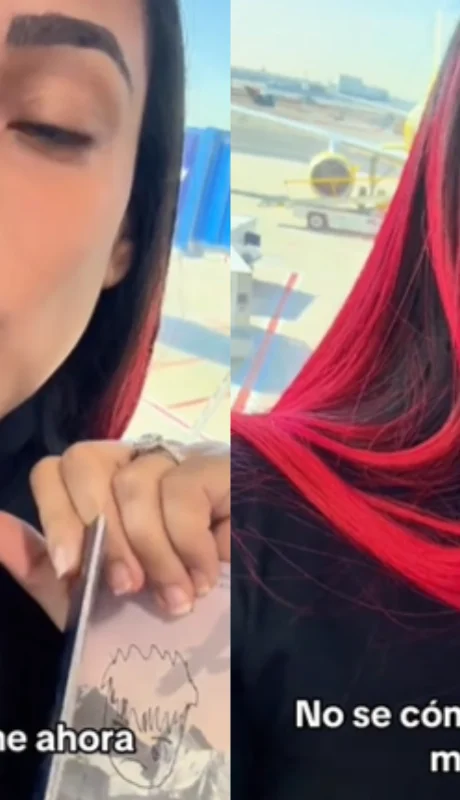 Su hijo y el detalla por el cual perdió su avión.