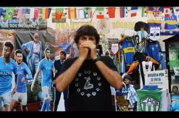 Video: Ciro Martínez y un homenaje musical a Diego Armando Maradona
