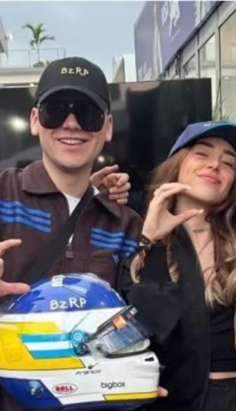 Franco, Bizarrap y Nicki Nicole el fin de semana pasado en México