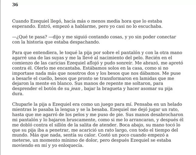 Página 36 de Cometierra, de Dolores Reyes.