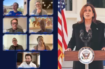 Superhéroes y política: Los Vengadores respaldaron a Harris con un divertido video