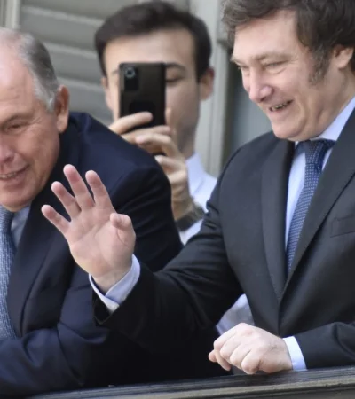 Javier Milei y Gerardo Werthein