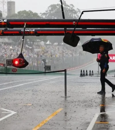 La lluvia complicó el Gran Premio de Brasil 2024