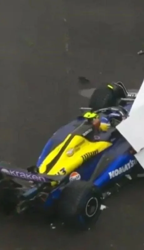 Video: Franco Colapinto chocó en Interlagos y largará 18° en el GP de Brasil