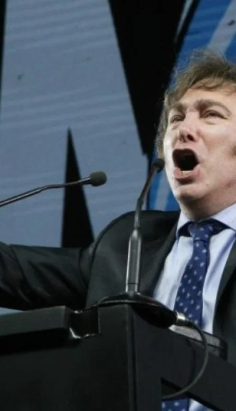 Milei en su modo habitual de comunicación disruptiva y frontal.