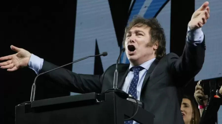 Milei en su modo habitual