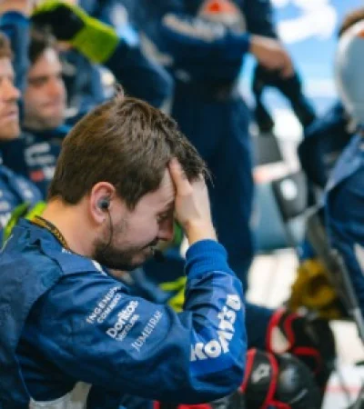 El equipo deWilliams consternados por el despiste del argentino