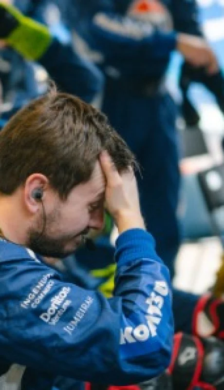 El equipo deWilliams consternados por el despiste del argentino