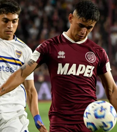 Lanús sorprendió a Boca