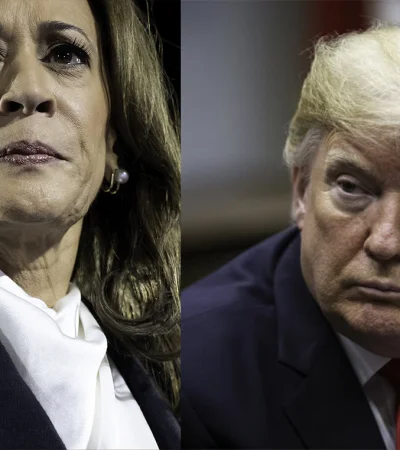 Kamala Harris vs Donald Trump.