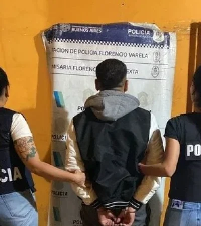 El detenido acusado de ser el autor del femicidio.