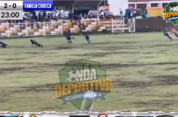 Tragedia en Perú: rayo mató a un futbolista y dejó cuatro heridos