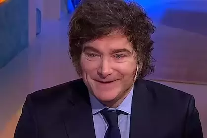 Javier Milei en el programa de Yuyito González, en Ciudad Magazine.