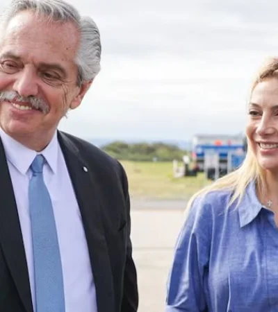 Alberto Fernández y Fabiola Yáñez
