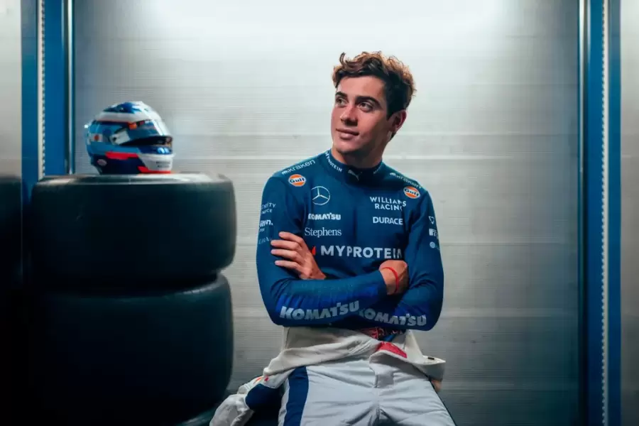 Colapinto es la gran sensación de la F1.