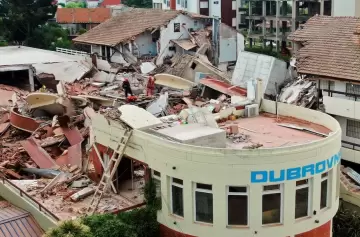 Excarcelaron a dos albañiles y dos capataces relacionados con el derrumbe de Villa Gesell