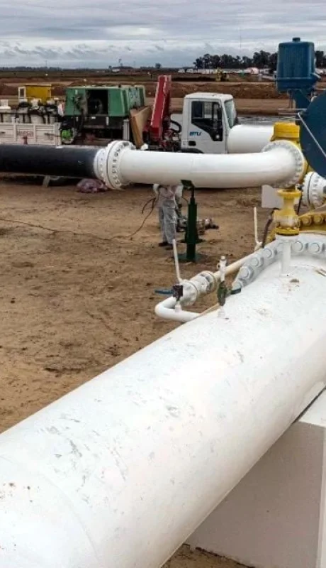 Sección del Gasoducto Norte   /