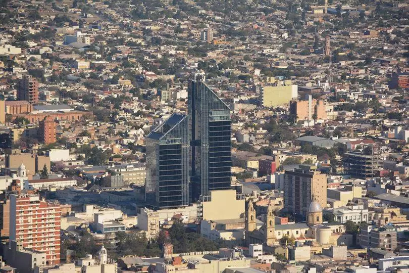 Panorámica de la ciudad de Santiago del Estero.