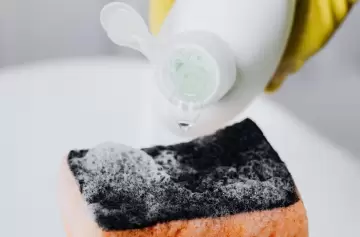 Tips para mantener tu esponja de cocina libre de bacterias