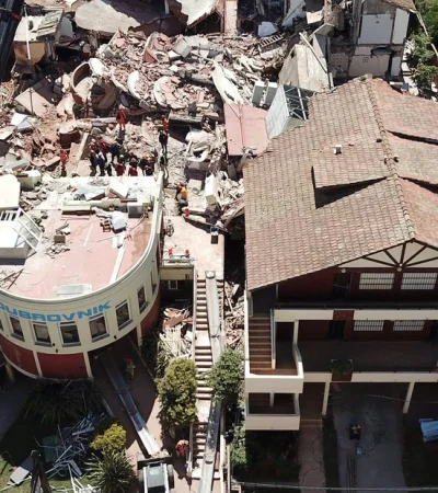 Derrumbe en el Dubrovnik: buscan a una joven mientras la cifra de muertos asciende