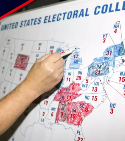 La disputa por los electores del Colegio Electoral es la llave que abre las puertas de la Casa Blanca.