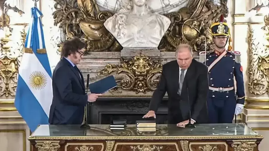 Este martes asumió Gerardo Werthein al frente de la Cancillería. (Foto: web)