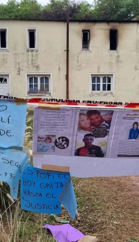 El pueblo de Binkmann, consternado por el suceso, pide justicia. (Foto: web)