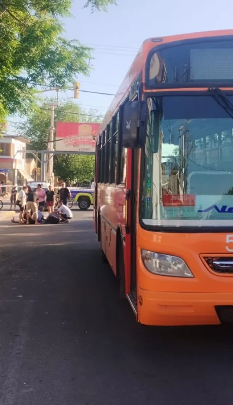 El accidente ocurrió en la esquina de Pedro Molina y Avellaneda, en Guaymallén.