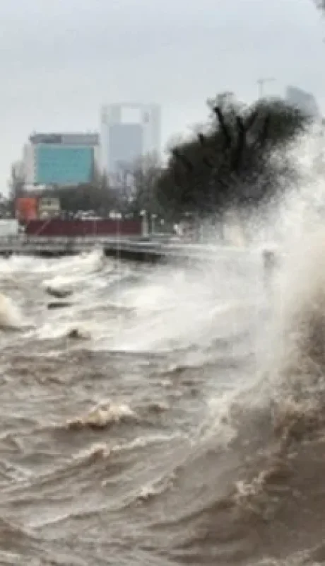 El caudal del Río de la Plata subirá como consecuencia de las fuertes ráfagas que generará el viento sudeste luego del paso de dos frentes fríos.